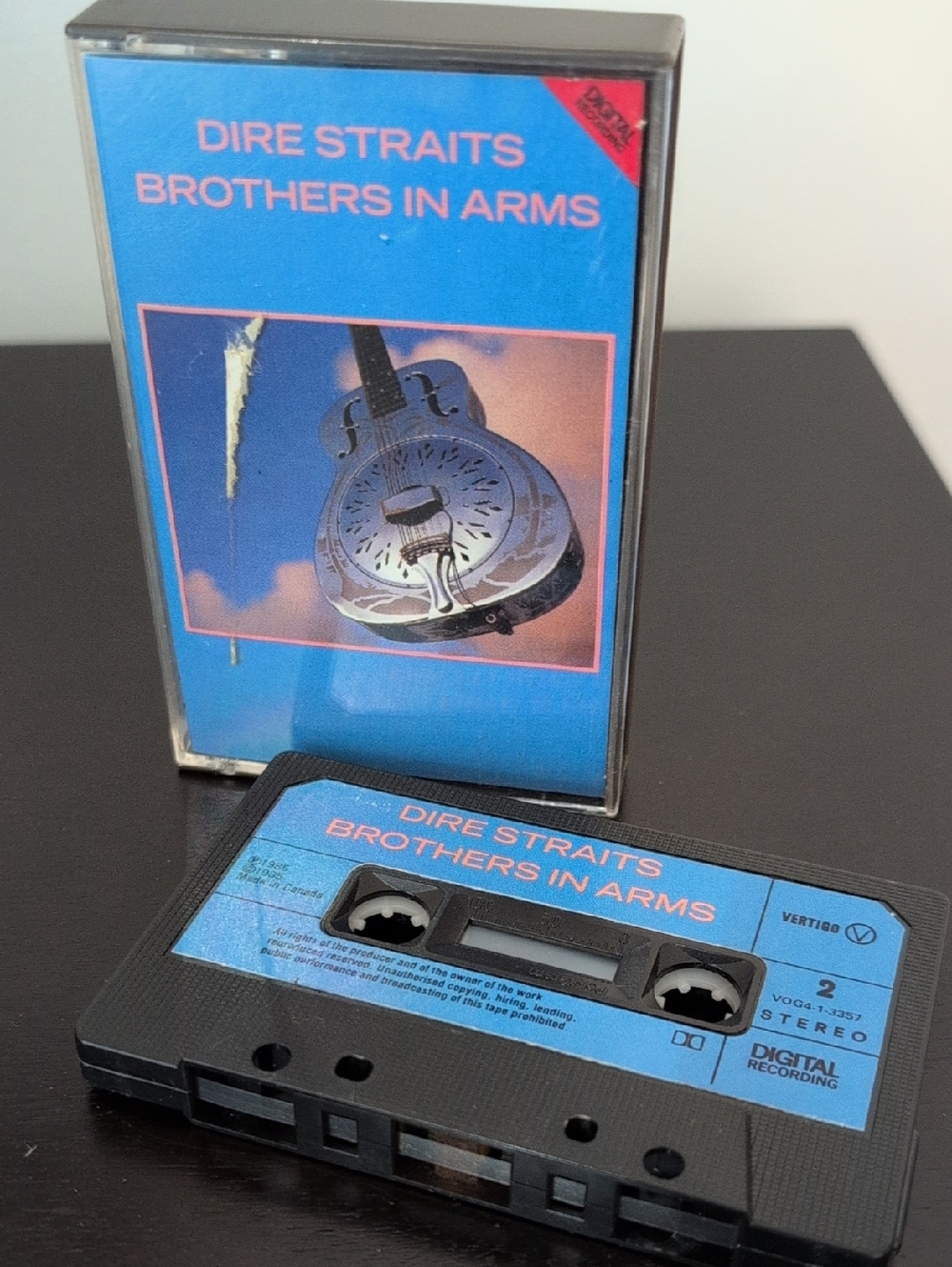 Dire Straits - Brothers in Arms Cassette -1985 RARE collectable